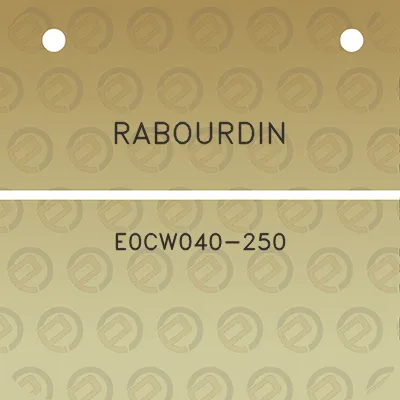 rabourdin-e0cw040-250