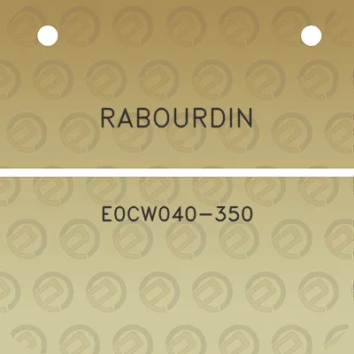 rabourdin-e0cw040-350