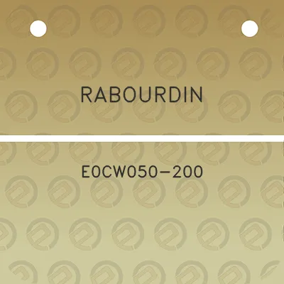 rabourdin-e0cw050-200