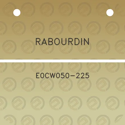 rabourdin-e0cw050-225