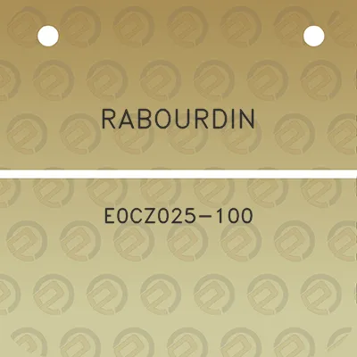 rabourdin-e0cz025-100