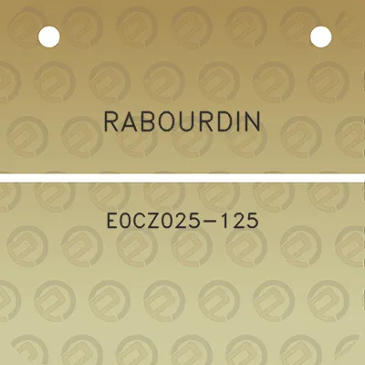 rabourdin-e0cz025-125