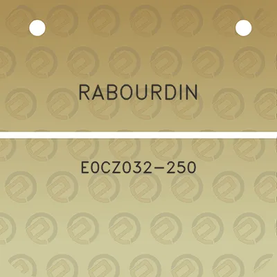 rabourdin-e0cz032-250