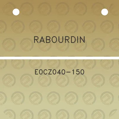 rabourdin-e0cz040-150