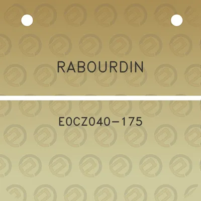 rabourdin-e0cz040-175