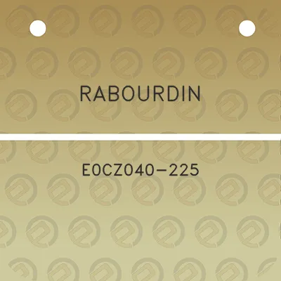 rabourdin-e0cz040-225