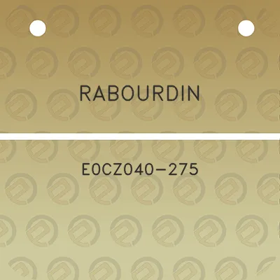 rabourdin-e0cz040-275