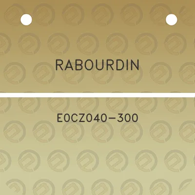 rabourdin-e0cz040-300