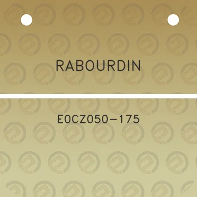 rabourdin-e0cz050-175