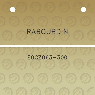 rabourdin-e0cz063-300