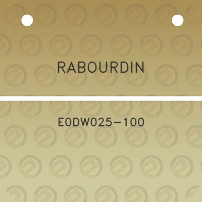 rabourdin-e0dw025-100