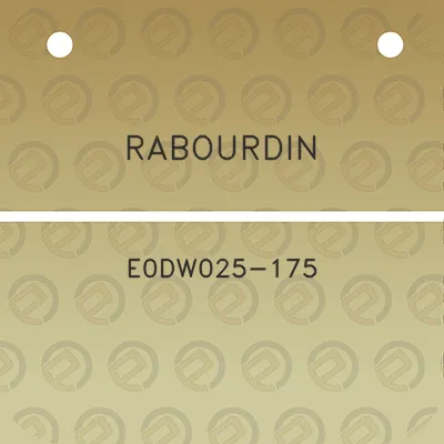 rabourdin-e0dw025-175