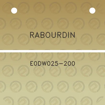 rabourdin-e0dw025-200