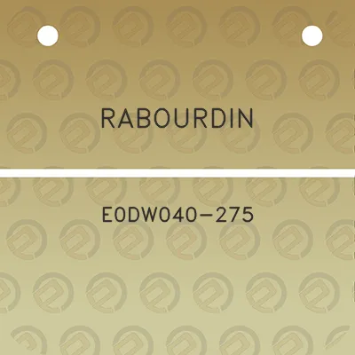 rabourdin-e0dw040-275