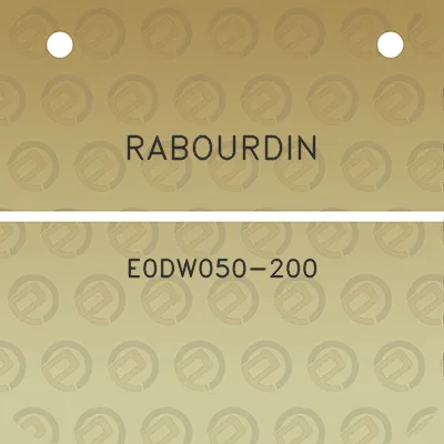 rabourdin-e0dw050-200