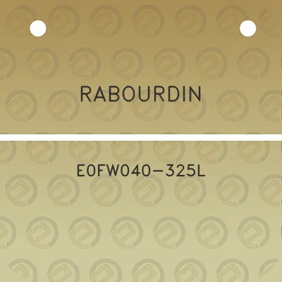 rabourdin-e0fw040-325l