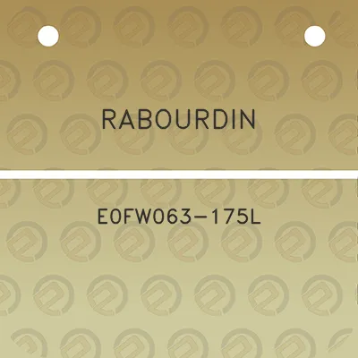 rabourdin-e0fw063-175l