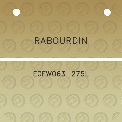 rabourdin-e0fw063-275l