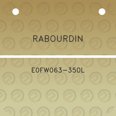 rabourdin-e0fw063-350l