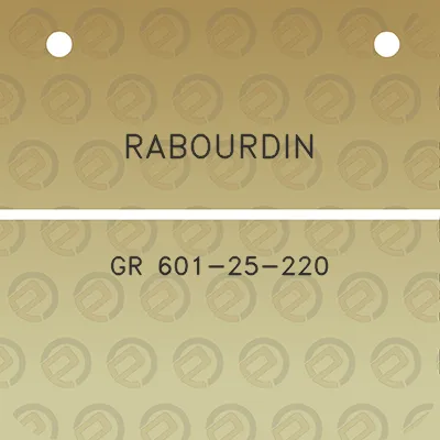 rabourdin-gr-601-25-220