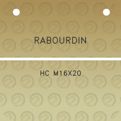 rabourdin-hc-m16x20