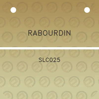 rabourdin-slc025