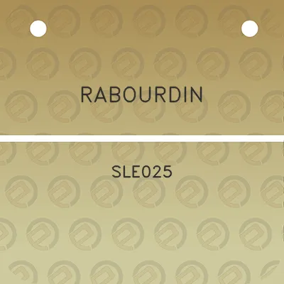 rabourdin-sle025