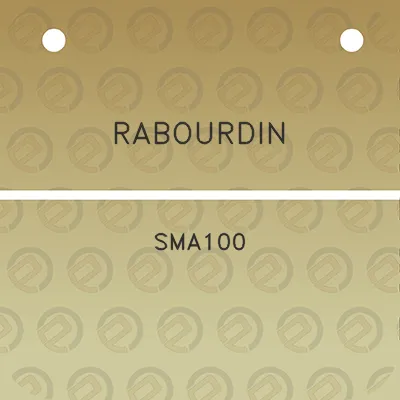 rabourdin-sma100