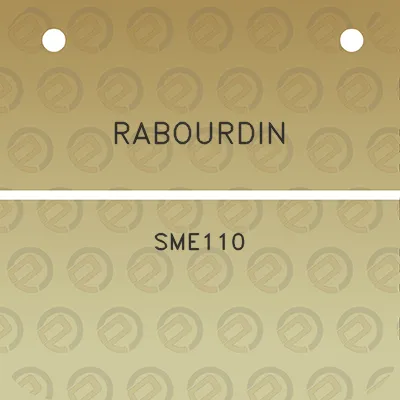 rabourdin-sme110