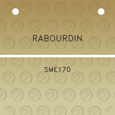 rabourdin-sme170