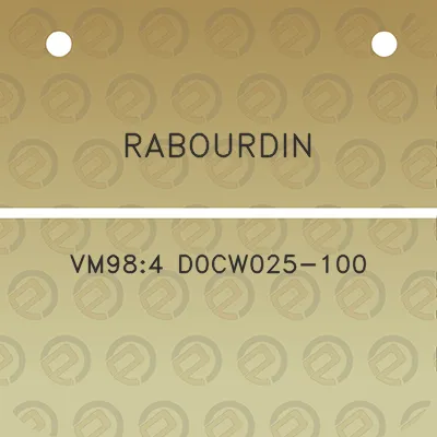 rabourdin-vm984-d0cw025-100