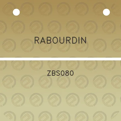 rabourdin-zbs080