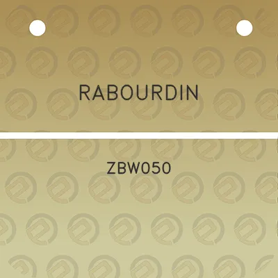 rabourdin-zbw050