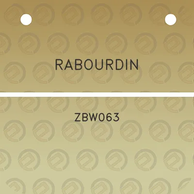 rabourdin-zbw063