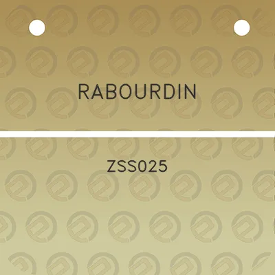 rabourdin-zss025