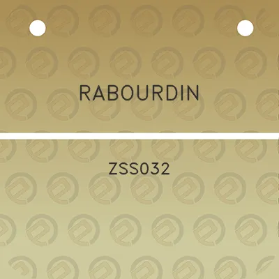 rabourdin-zss032