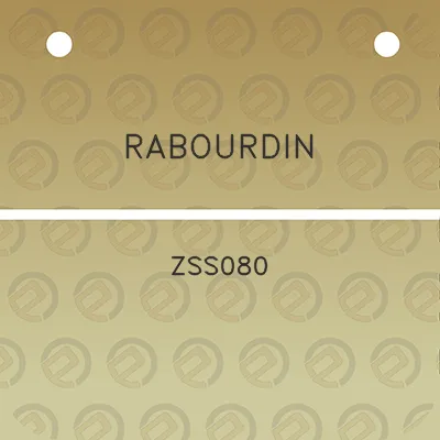 rabourdin-zss080