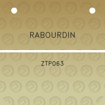 rabourdin-ztp063