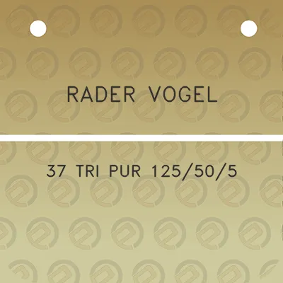 rader-vogel-37-tri-pur-125505