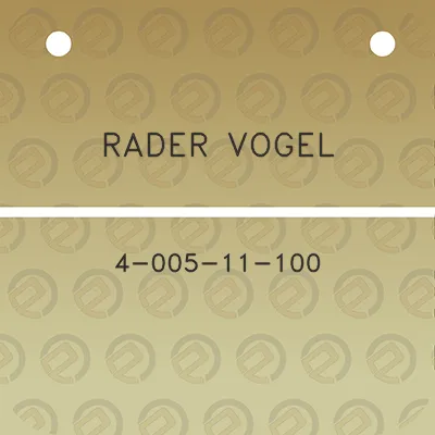 rader-vogel-4-005-11-100