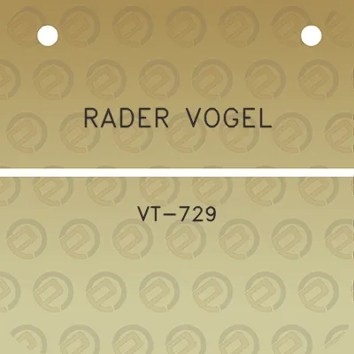 rader-vogel-vt-729