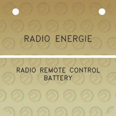 radio-energie-radio-remote-control-battery