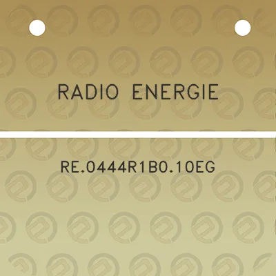 radio-energie-re0444r1b010eg