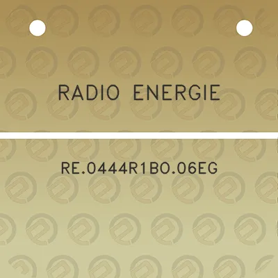 radio-energie-re0444r1bo06eg