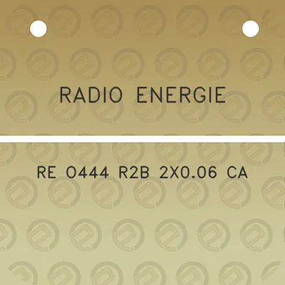 radio-energie-re-o444-r2b-2x006-ca