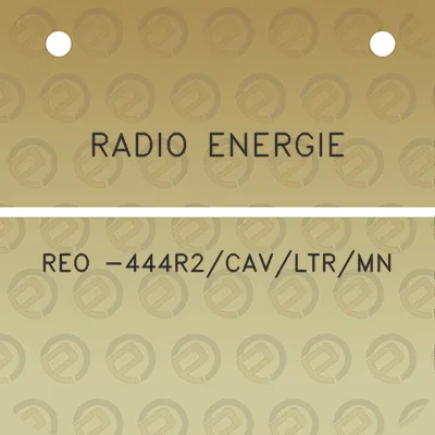 radio-energie-reo-444r2cavltrmn