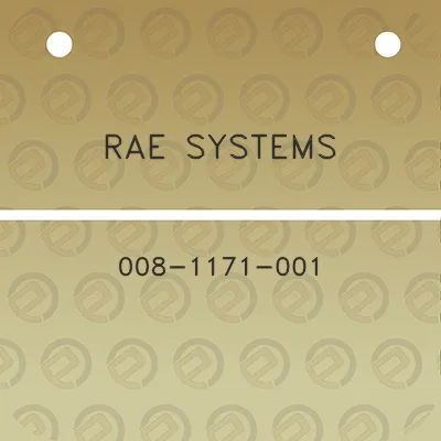 rae-systems-008-1171-001