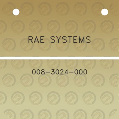 rae-systems-008-3024-000