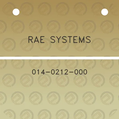 rae-systems-014-0212-000