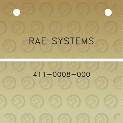 rae-systems-411-0008-000